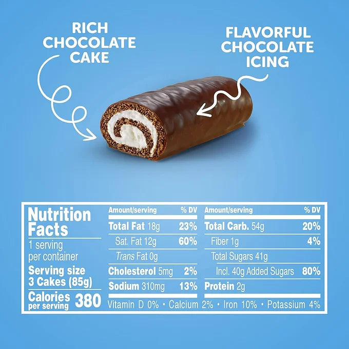 Ho Hos Snack Cake Hostess