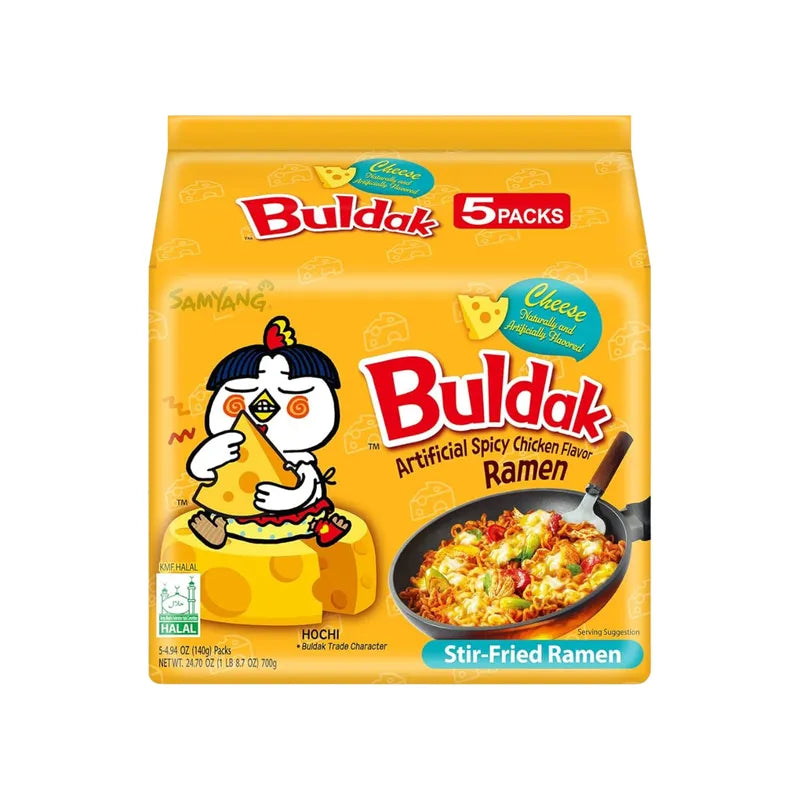 Samyang Buldak Hot Chicken Flavor Cheese Pack x5
