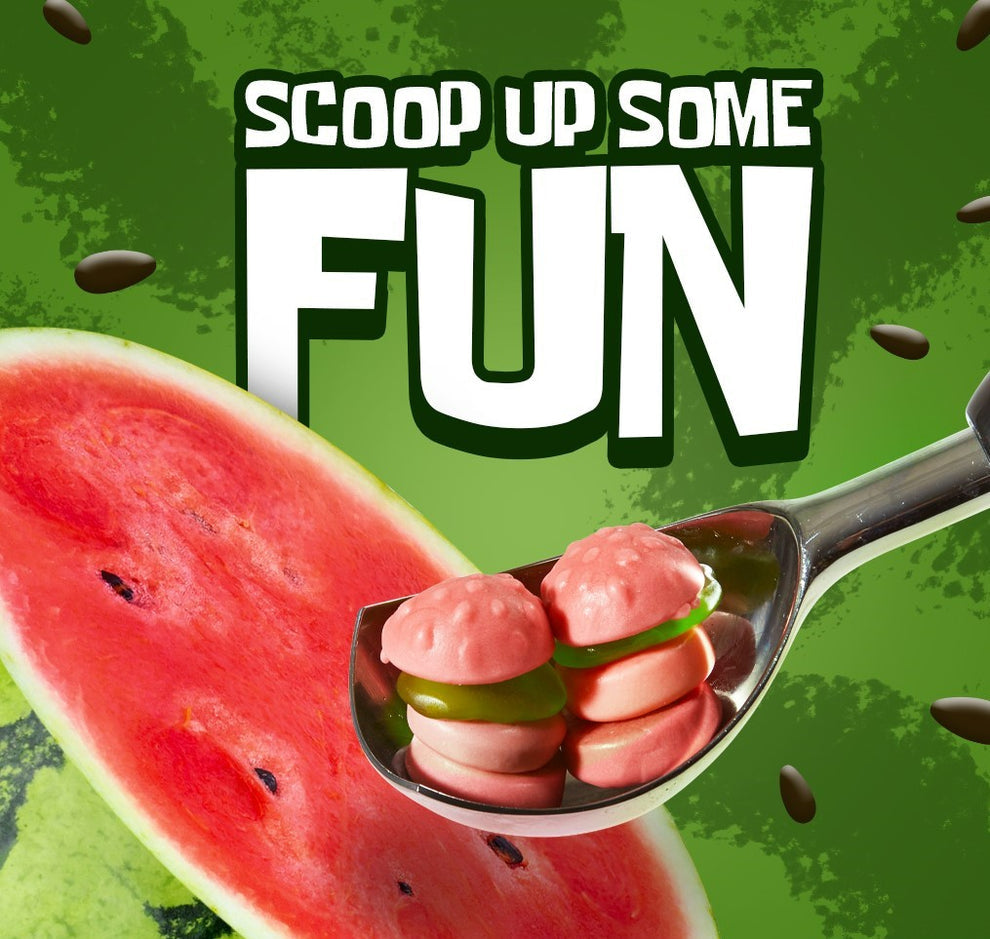 Candy Krabby Patties Watermelon Gummy
