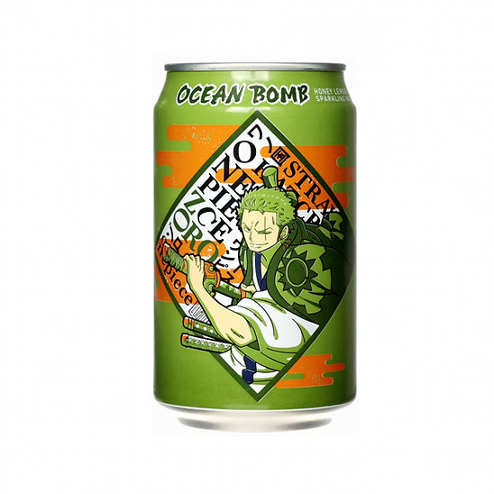 Ocean Bomb Zoro, bevanda frizzante al limone e miele