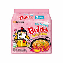 Samyang Buldak Ramen Hot Chicken Carbonara Pack x5
