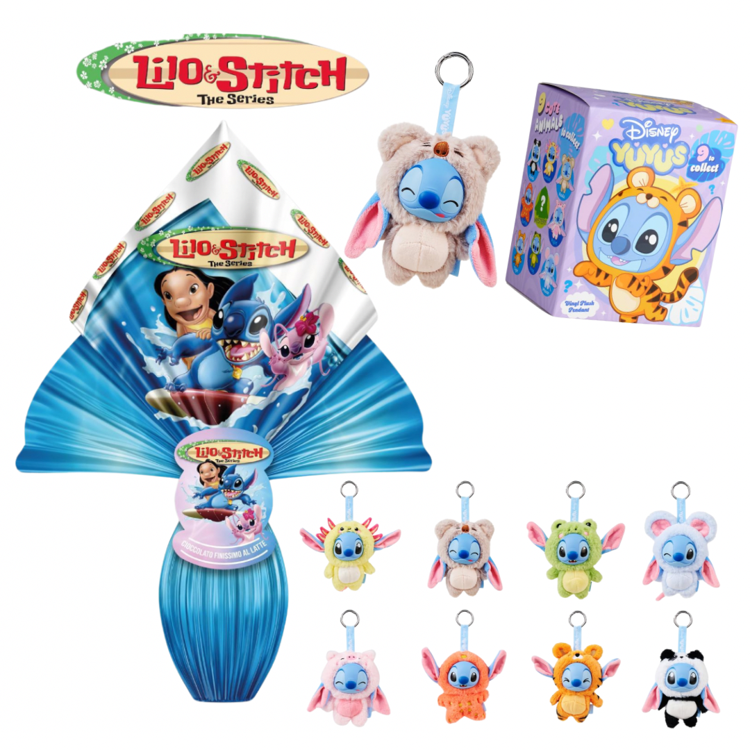 Uova stitch + personaggio