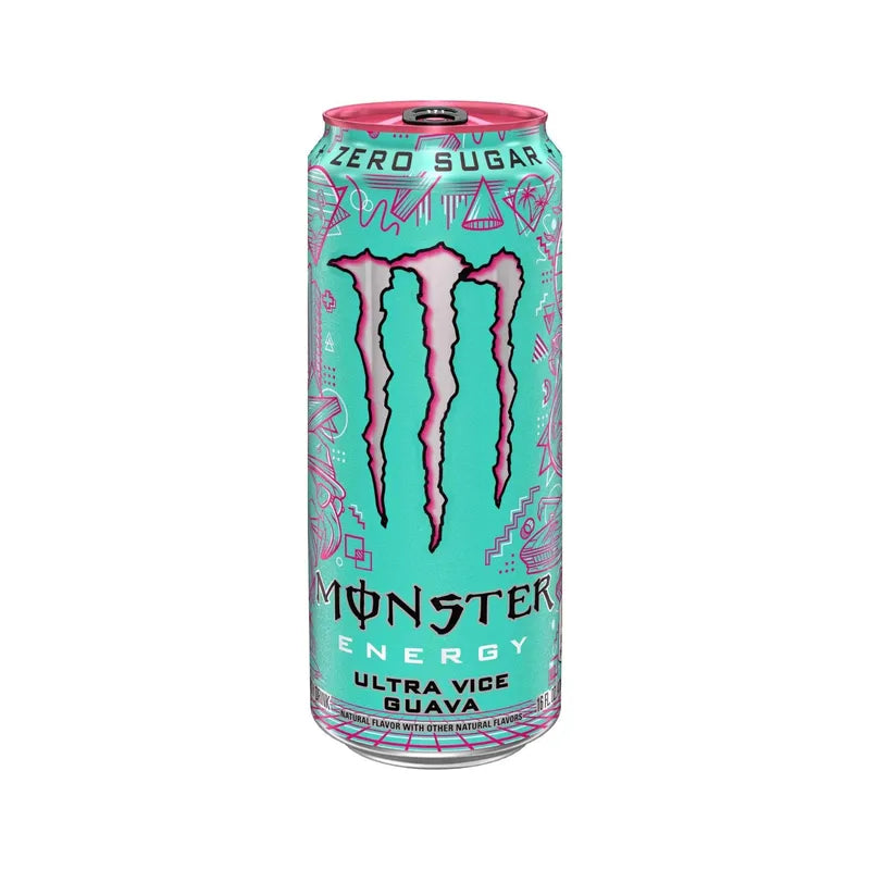 Guava Monster Rio Monster Zero-Sugar Ultra Vice Guava – Luxury American Snack